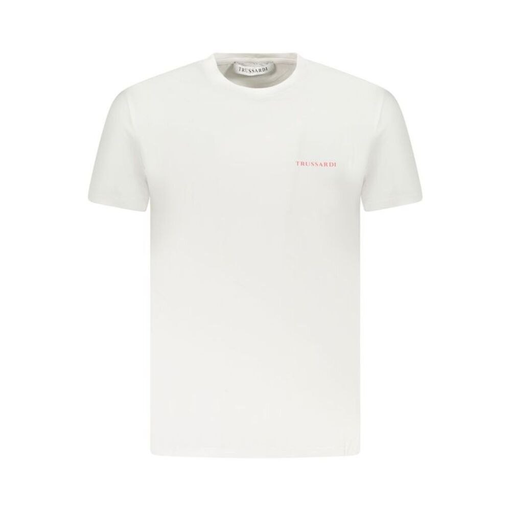 Trussardi White Cotton Men's Men's T-Shirt